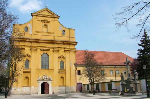 Szenthromsg plbniatemplom, Szolnok. Fot: Ksa Kroly, 2009.04.09.