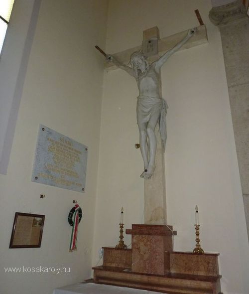 Graefl Jzsef-emlkek Megyaszn, a katolikus templomban. Fot: Ksa Kroly, 2011.09.23.