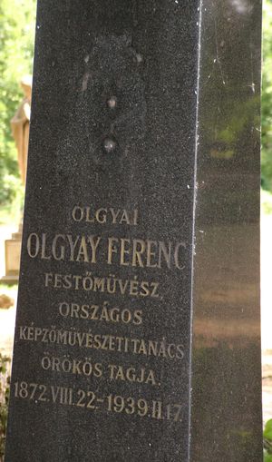 Olgyay Ferenc sremlke, Bp. Fot: Ksa Kroly, 2011.07.08.